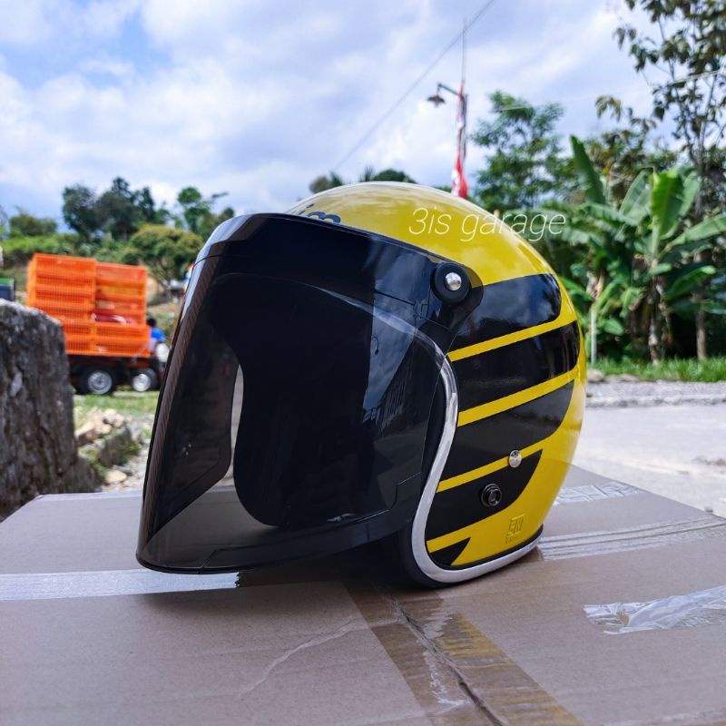 HELM MAXIM OJOL INDONESIA KACA VENOM/SNAIL TERMURAH