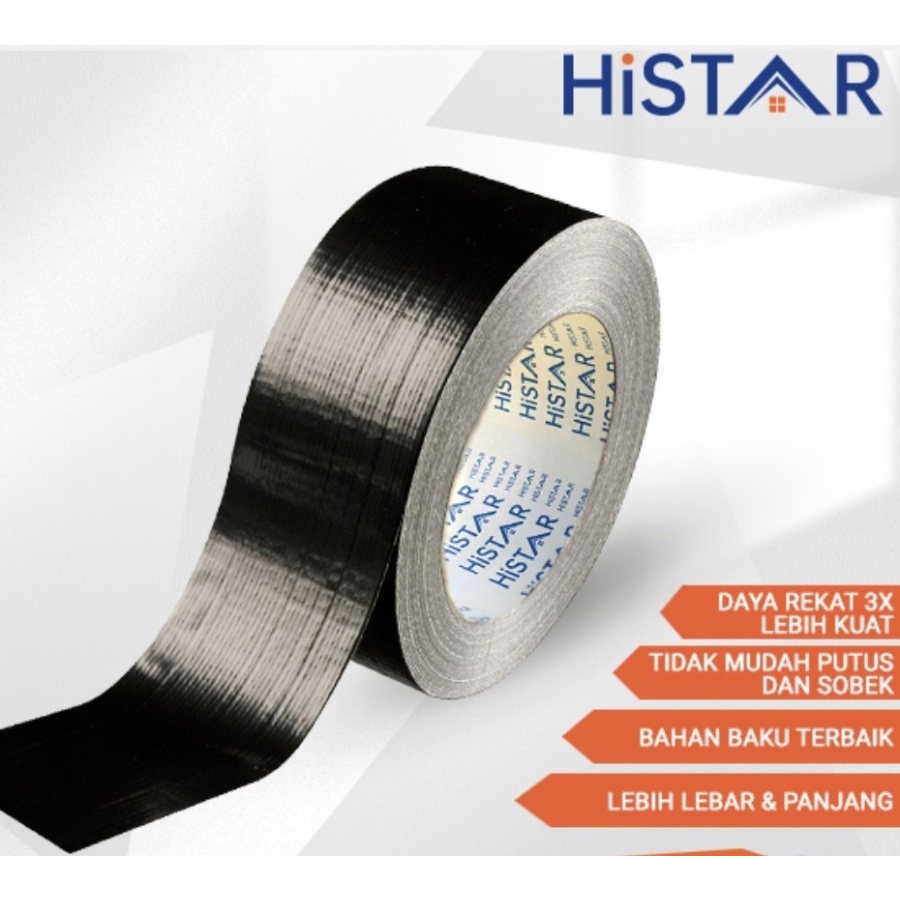 

LAKBAN KAIN CLOTH TAPE 48MM X 10M HISTAR