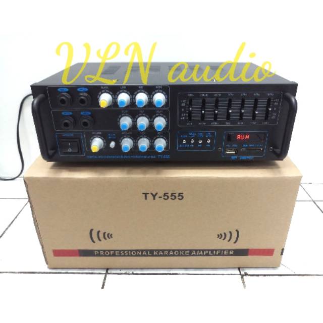 Ampli fier karaoke TY 555 / TY555 . usb,sd card,bluetooth