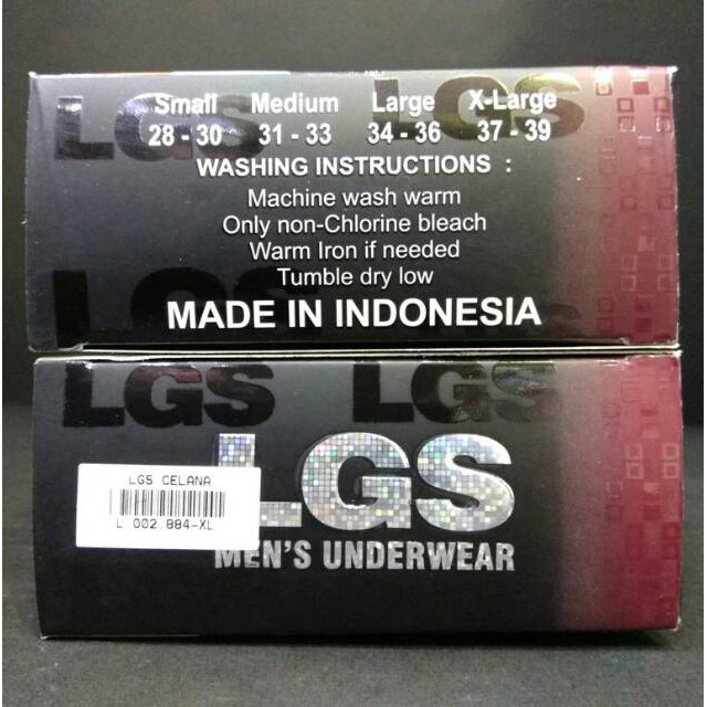 Celana Dalam LGS 884 ISI 3PCS|BRIEF LGS PREMIUM