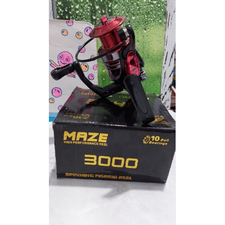 Reel Mollucan Maze 3000 spool aluminium