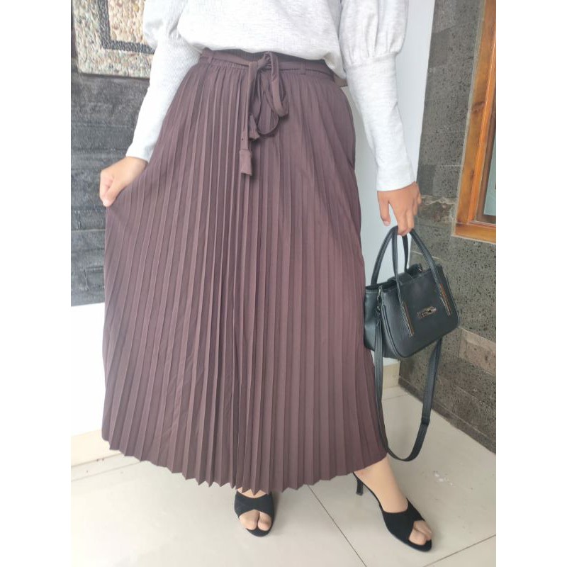 (COD) ROK PLISKET MQHIJAB (PILIH WARNA)