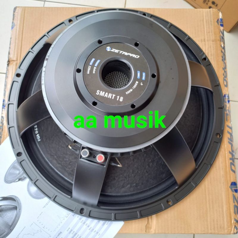 SPEAKER SUBWOOFER 18 INCH ZETAPRO SMART 18 ORIGINAL