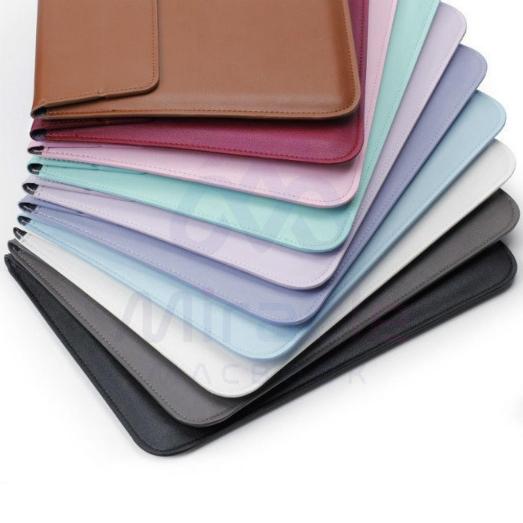 TAS SLEEVE CASE ENVELOPE BAG STAND LEATHER KULIT PREMIUM LAPTOP TOSHIBA HP ACER LENOVO WINDOW MACBOOK NEW AIR PRO M1 TOUCHBAR TOUCH ID PRO DVD 11 12 13 14 15