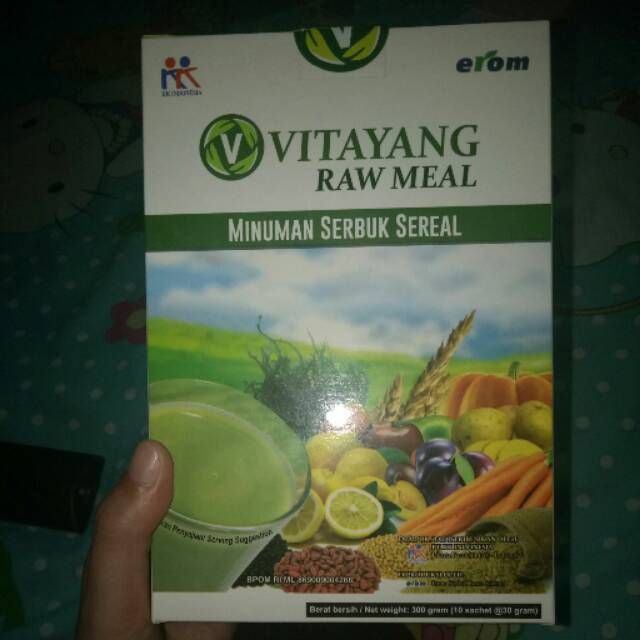 

Rawmeal KK lindonesia ready 1 kotak isi 10 sachet dan 1 kotak isi 9 sachet