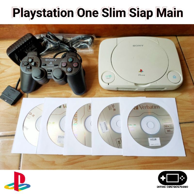 Jual Playstation One Slim Siap Main PS1 Playstation1 PS 1 PS1 PS One ...