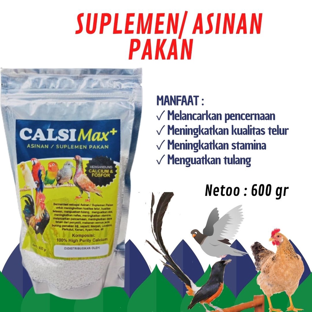 Jual Asinan burung kenari, vitamin pakan ayam yang bagus Menguatkan