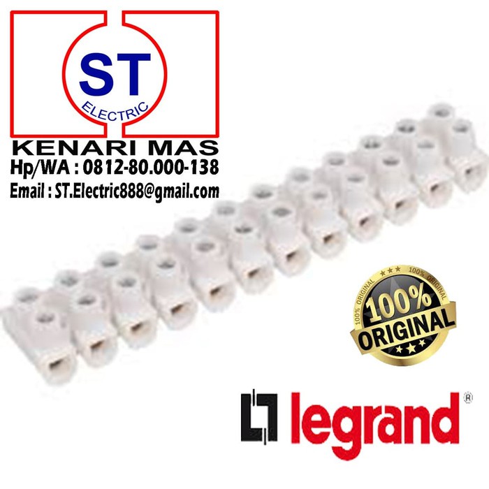 

Unik Klustin Legrand / 034221 / Krustin Legrand 2,5mm Putih / 2,5 mm Limited