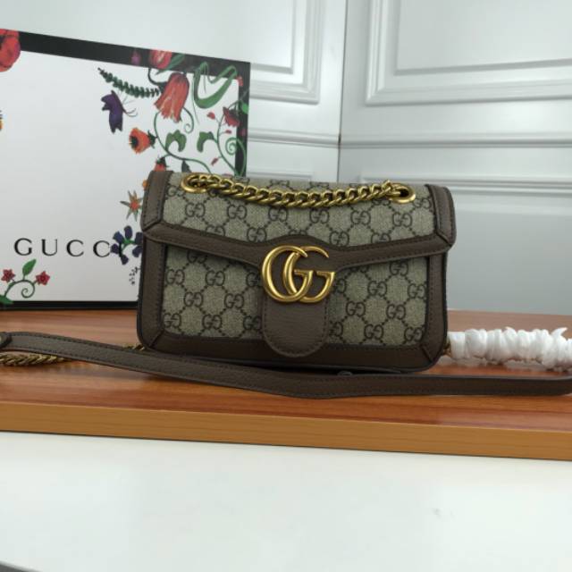 OPHIDIA GG SUPREME SMALL BAG 446744 / TAS WANITA / MIRROR QUALITY