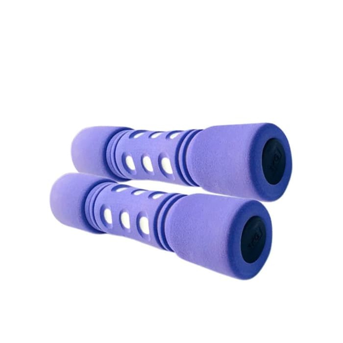 Aerobic Soft Foam Dumbell Barbell Fitness Barbel Girl Wanita 2x 1kg 12