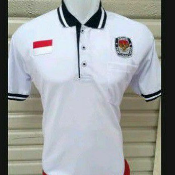 kaos pps putih polo