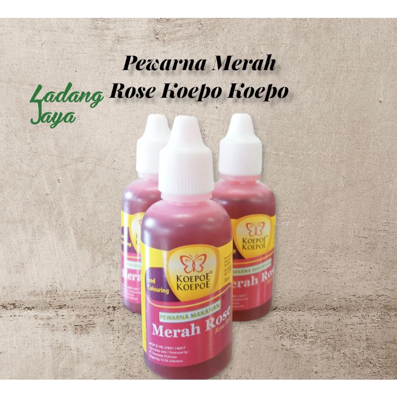 

Pewarna Makanan Merah Muda (Pink) Koepoe Koepoe 30 ml