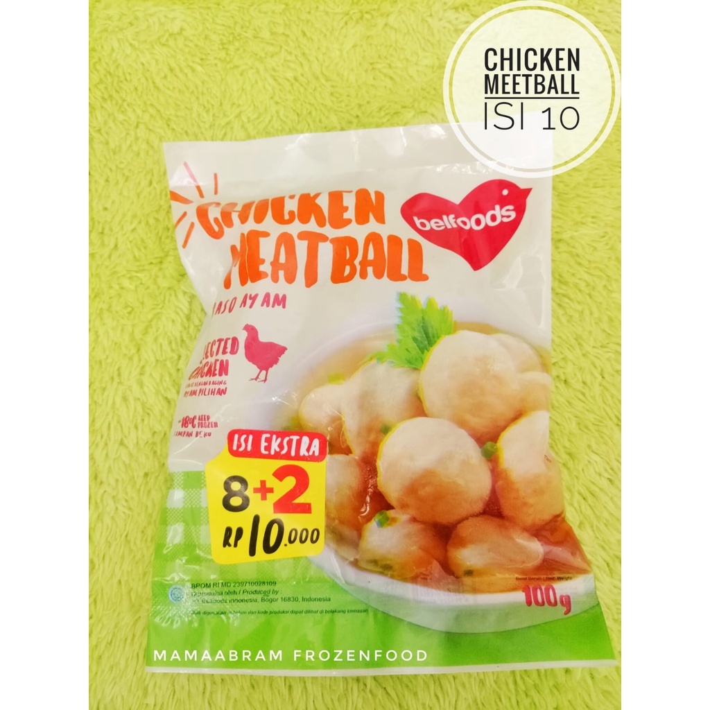 

Bakso Ayam Belfoods isi 10