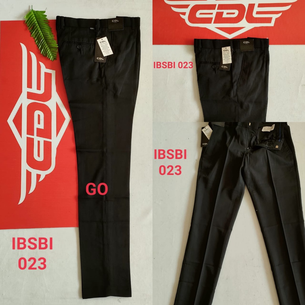 gof CDL (CARDINAL) CELANA FORMAL BIG SIZE Pakaian Pria Celana Panjang Katun Chinos Stretch Slimfit Original