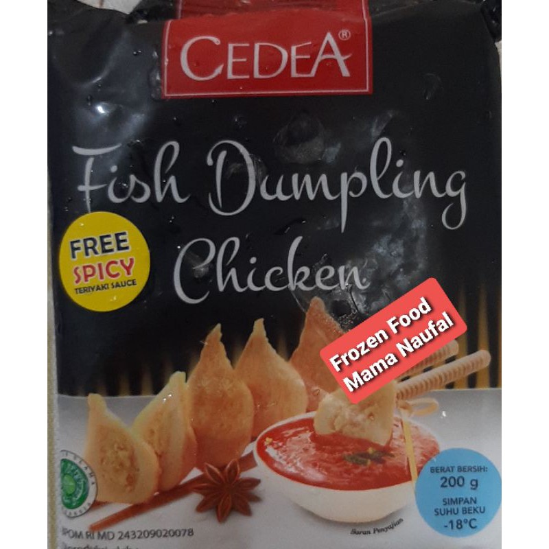 

CEDEA Fish Dumpling Chicken 200gr