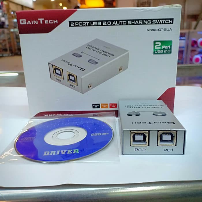 Auto Switch Printer 2Port USB 2.0