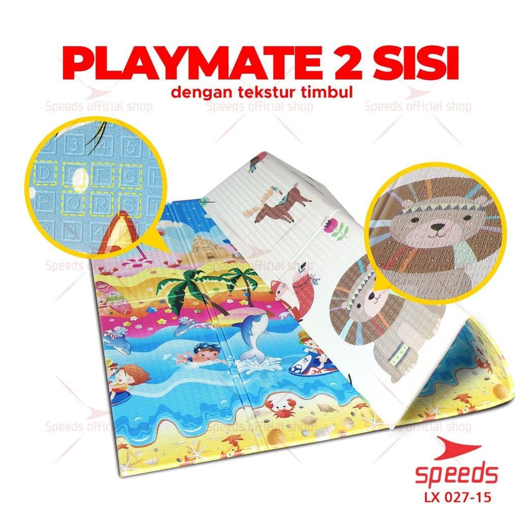 MBS2 | Matras Bayi 180x200 cm Playmat Bayi Karpet Lipat Anak/Bayi Tikar Lipat Foam Matras Anak RUZAIN MALL-RANDOM 1/2 UKURAN