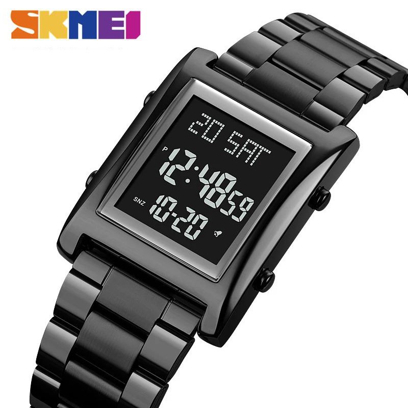 SKMEI 1812 Jam Tangan Pria Digital Stainless Steel WK-SBY