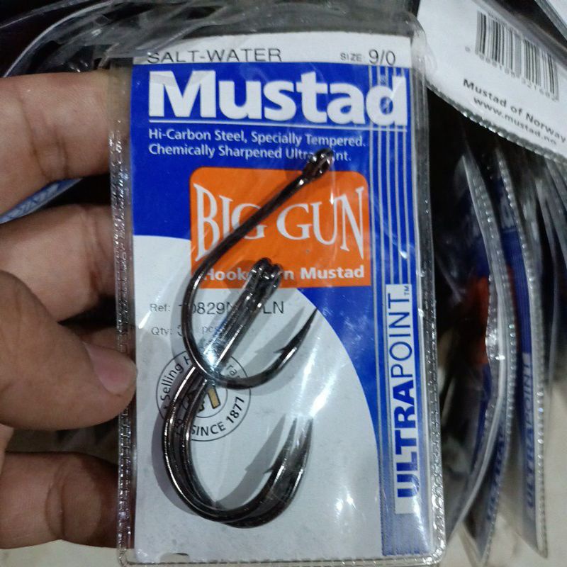 kail mustad big gun Ref 10829NPBLN Chemically Sharpened