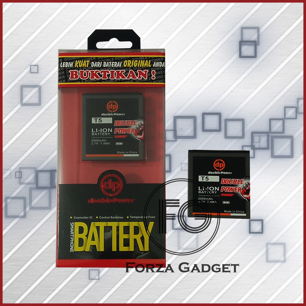 BATTERY DOUBLE POWER EVERCOSS T5 2000MAH