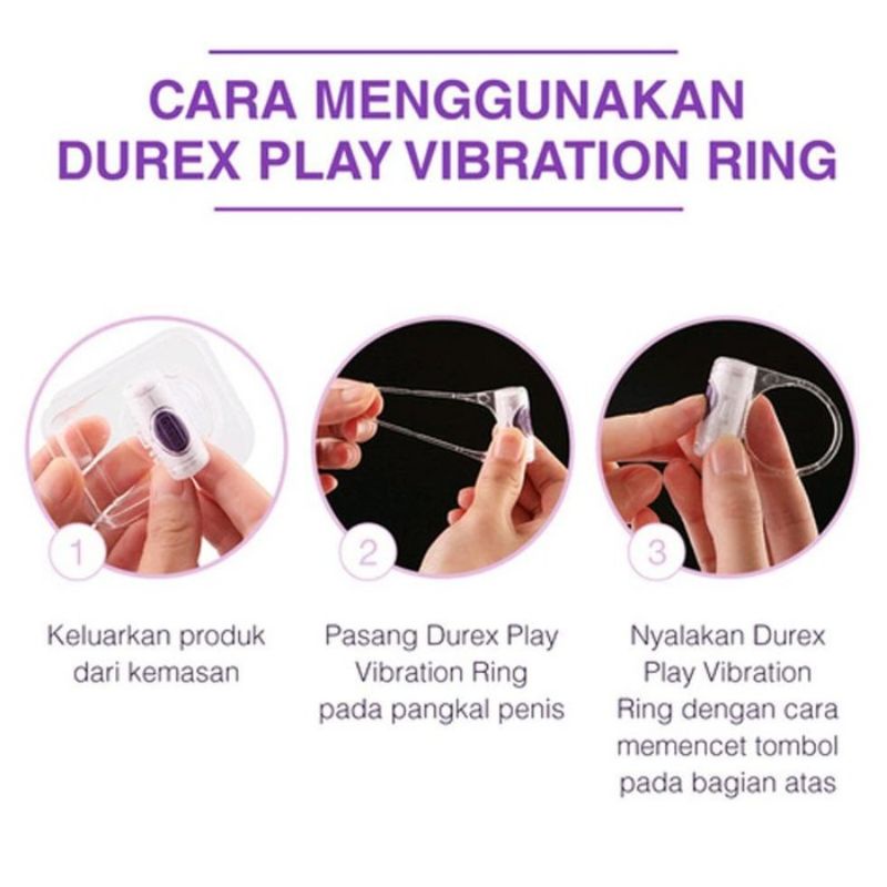 Durex Play Vibrations Vibrator Ring Bergetar