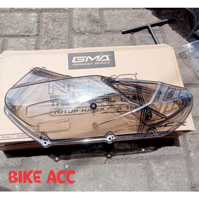 Tutup Filter Hawa New PCX 160  smoke