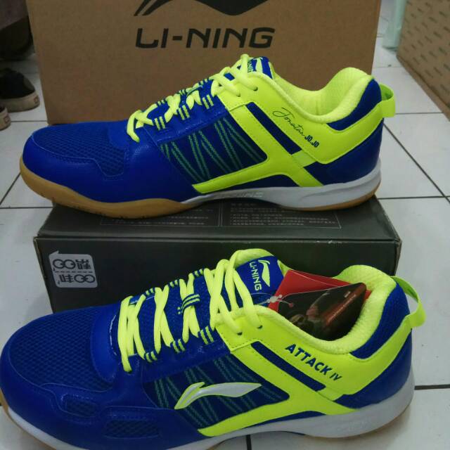  Sepatu  Badminton  Lining Attack IV Original Versi JoJo  