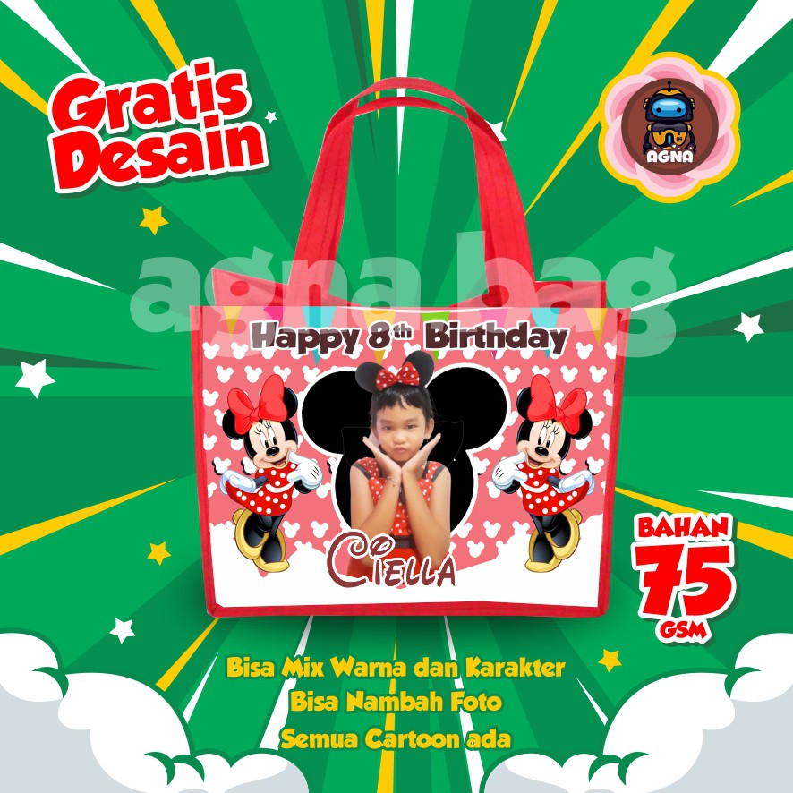 

GOODIE BAG MURAH / TAS ULTAH CUSTOM /TAS ULTAH PROMO/ TAS ULTAH MICMOUSE 2