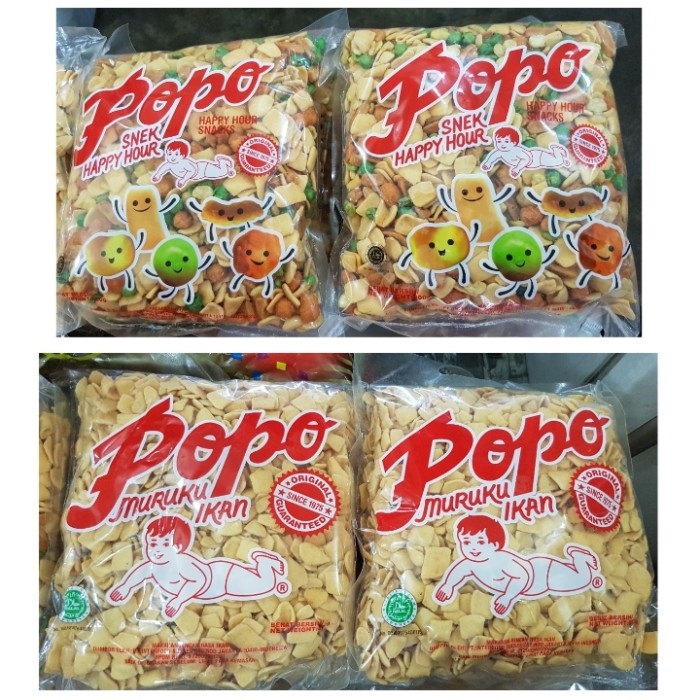 

Popo Muruku Snek Happy Hour 400g Snack ikan Malaysia