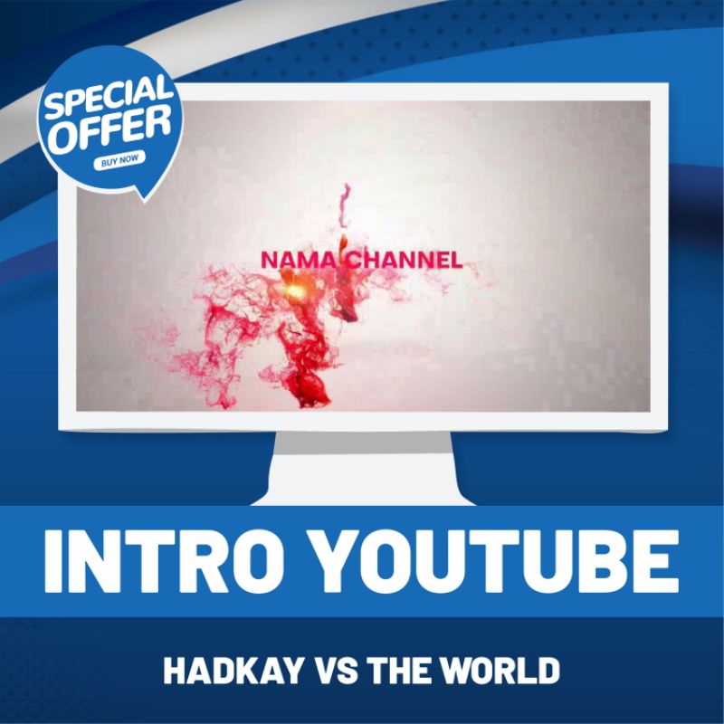 JASA DESAIN INTRO & OUTRO YOUTUBE TERMURAH - Opening Youtube | Jasa Edit Video | Jasa Desain Video |