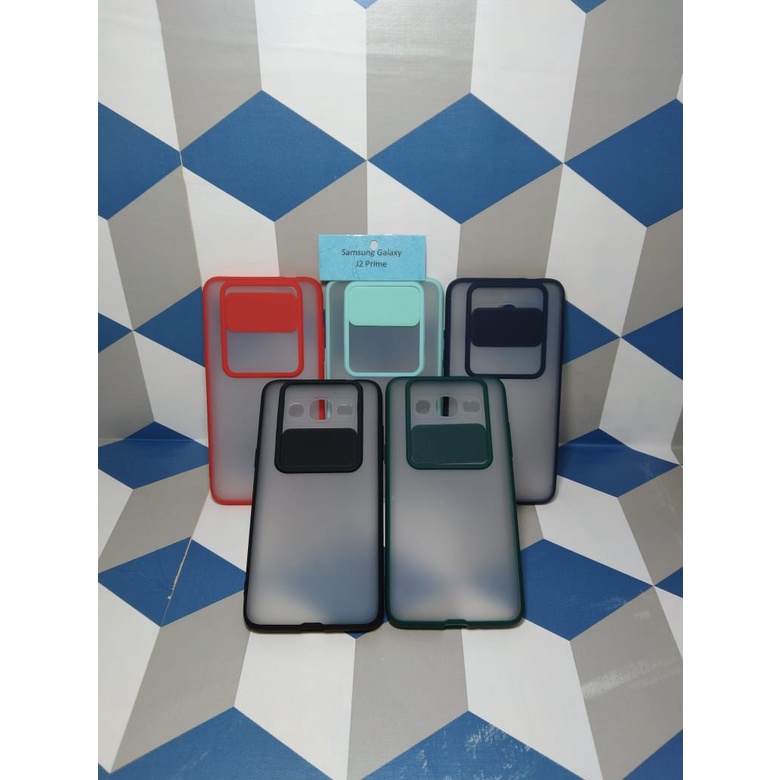 SAMSUNG J2 PRIME SOFT CASE DOVE PENUTUP CAMERA SLIDING KAMERA