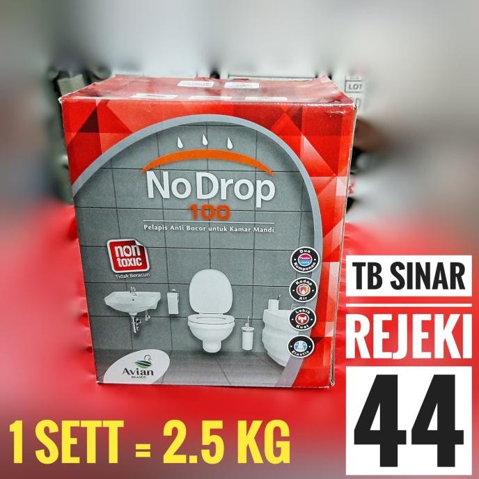 No Drop 100 Anti Bocor Kamar Mandi 2 Komponen NoDrop x Sika Aquaproof