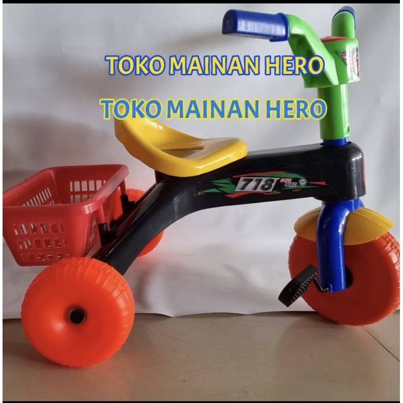 Sepeda Kecil Anak Plastik DS 718