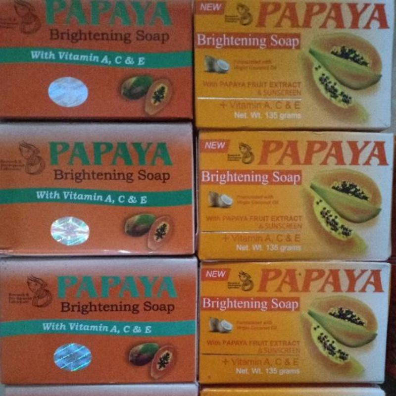 Aschosme Sabun pepaya RDL / PAPAYA BRIGHTENING SOAP