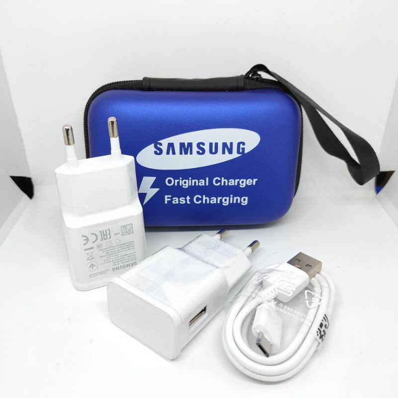 Charger Fast Charging SAMSUNG OPPO VIVO XIAOMI REALME Micro USB & Type C + Pack Dompet Branded