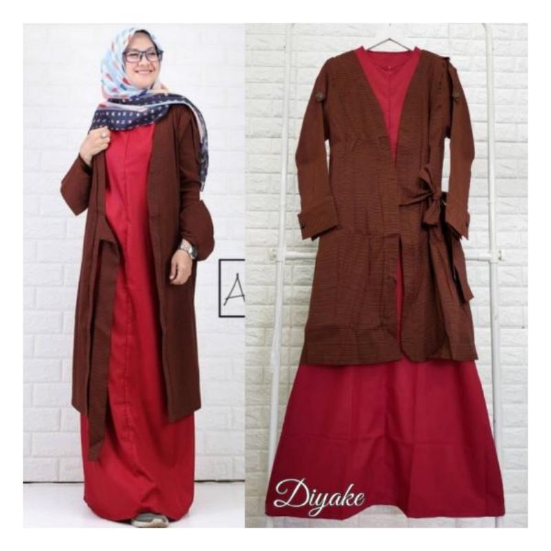 Gamis Diyake O original brand