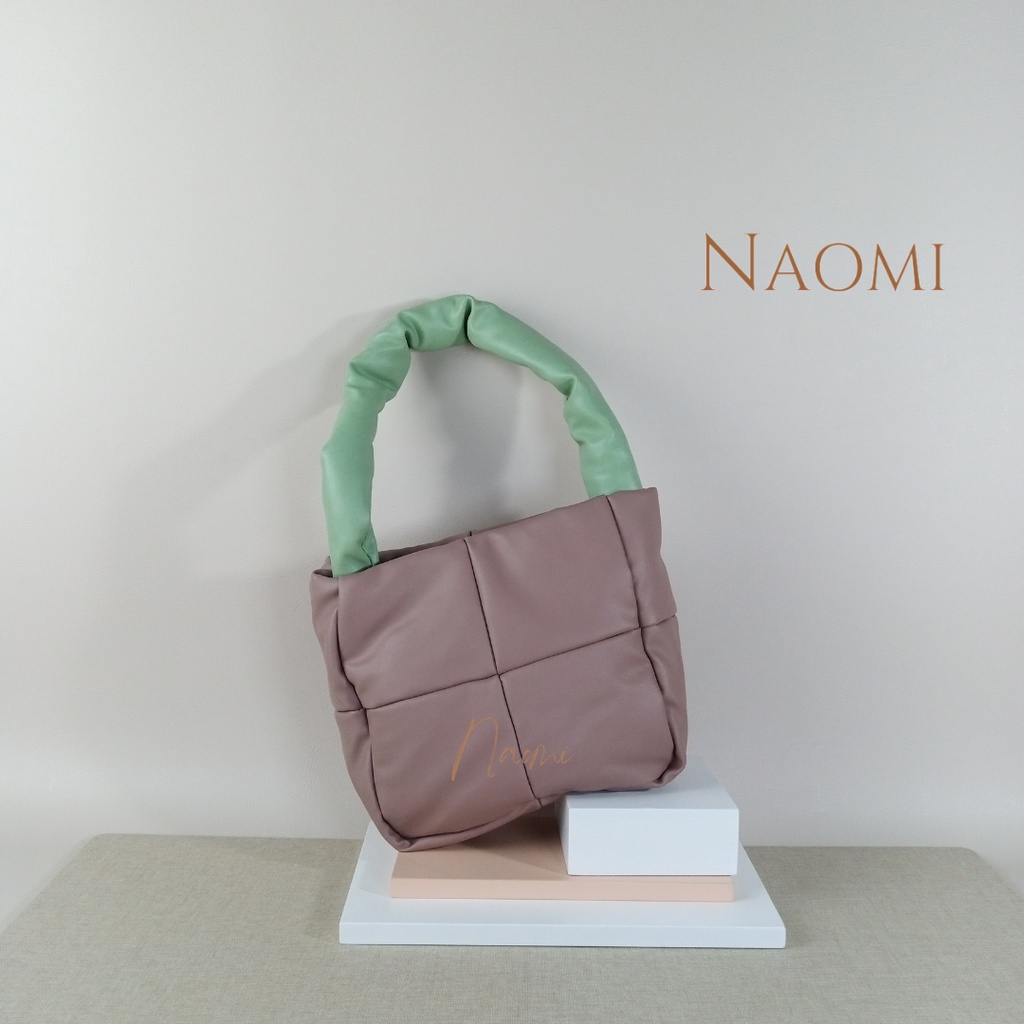 NAOMI - Tas Import Soft Lexie Premium Bag - Sintetis Bag Import Wanita High Quality Premium - Fashion Bag Tas Kerja Kuliah Cantik Lembut Terbaru - Tas Wanita - Tas Naomi - Naomi Bag - Tas souvenir - tas kado