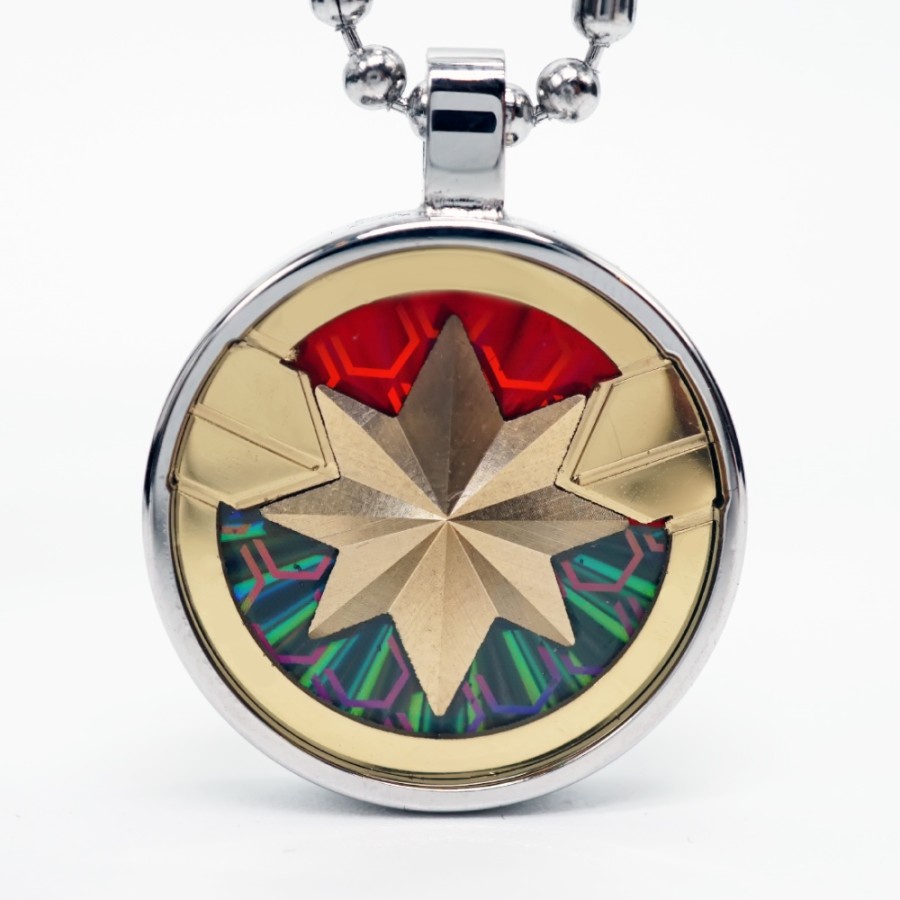 Produk Promo Kalung MCI Asli Model Baru New Captain Marvel Pendant Original Kalung MCI Ori Terbaru K