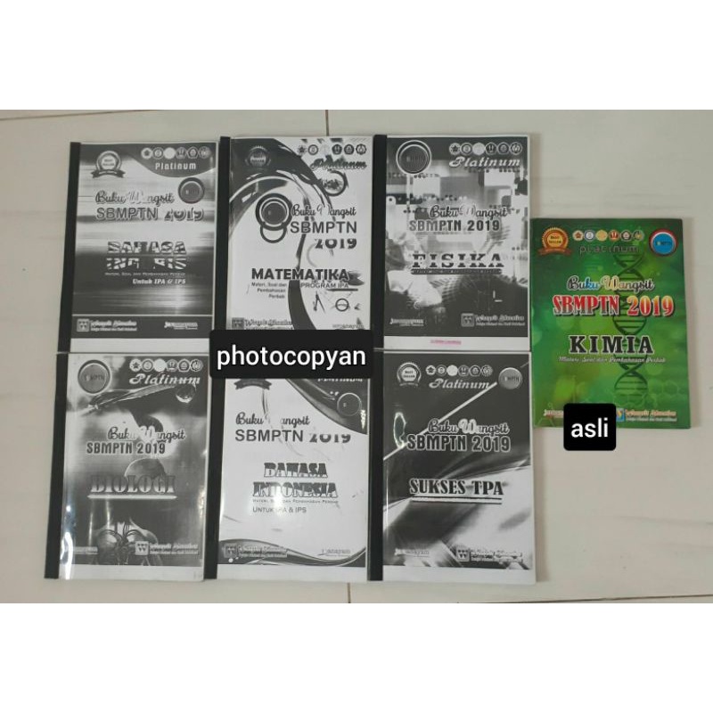 

Buku Wangsit Photocopy dan Asli