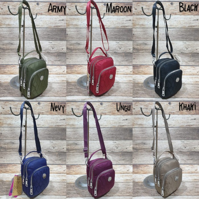 PROMO TAS CHIBAO BORDIR 2IN1 JINJING DAN SELEMPANG 3RES Y332 T415T