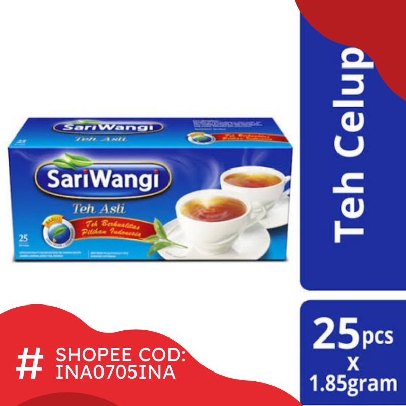 Sariwangi Kotak isi 25 Teh Celup