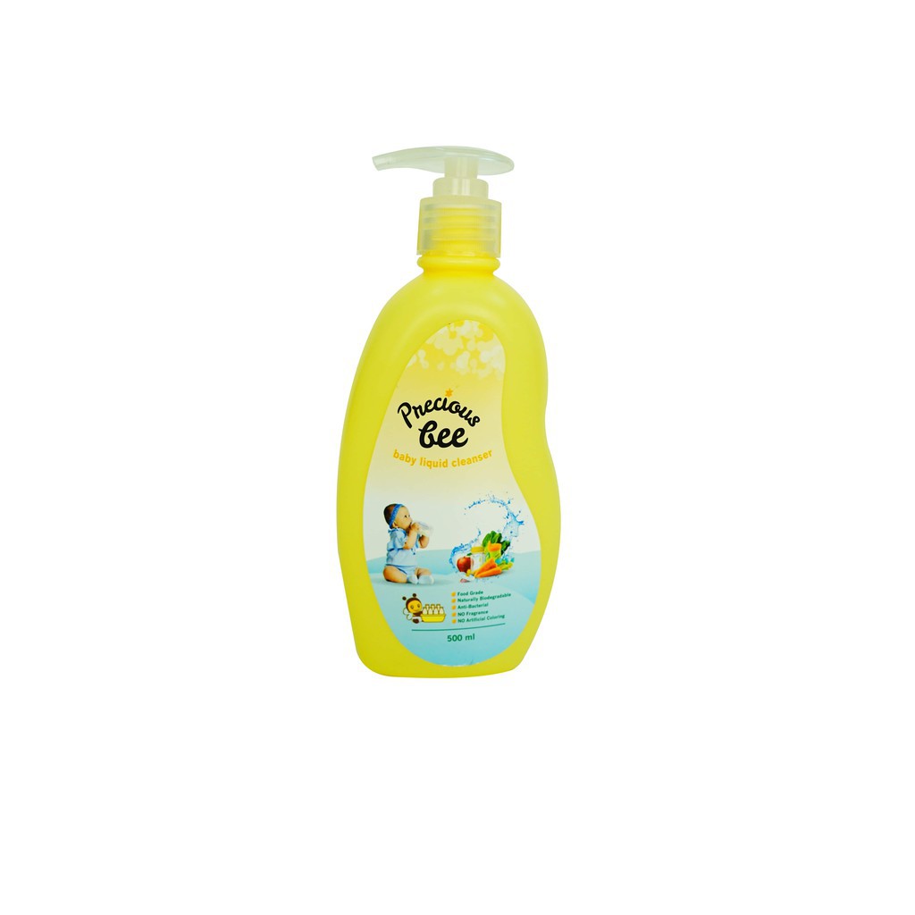 BABY BEE PRECIOUS BEE LIQUID CLEANSER PUMP 500ML - SABUN CUCI BOTOL