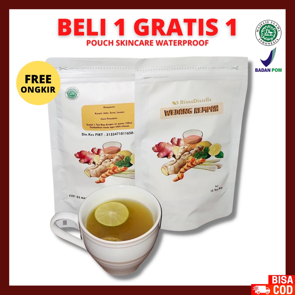 

wedang jahe rinnadiazella RD minuman peningkat imun