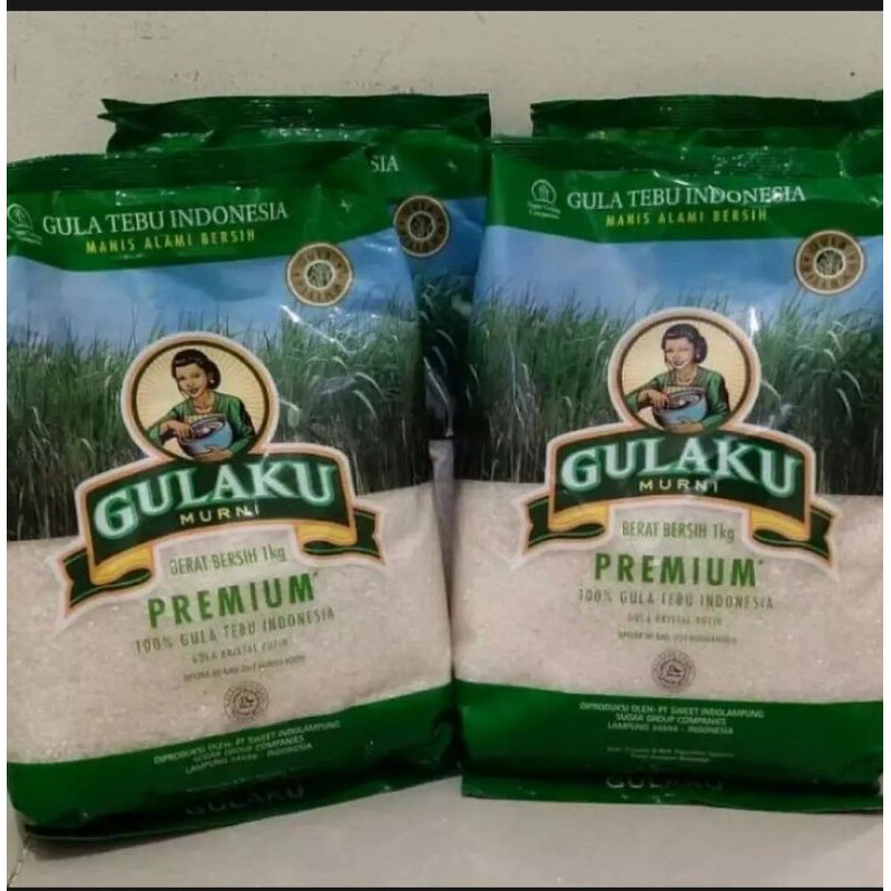 

GULAKU GULA TEBU PREMIUM 1000GR - gula pasir putih 1kg murah