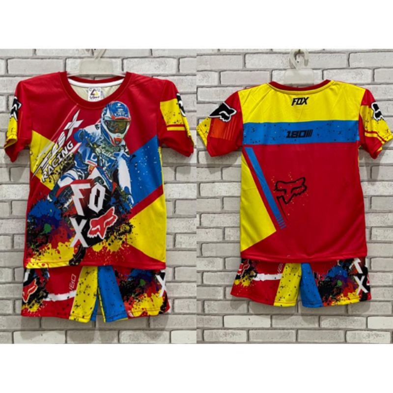 Setelan anak motor cross / motor balap motocross printing