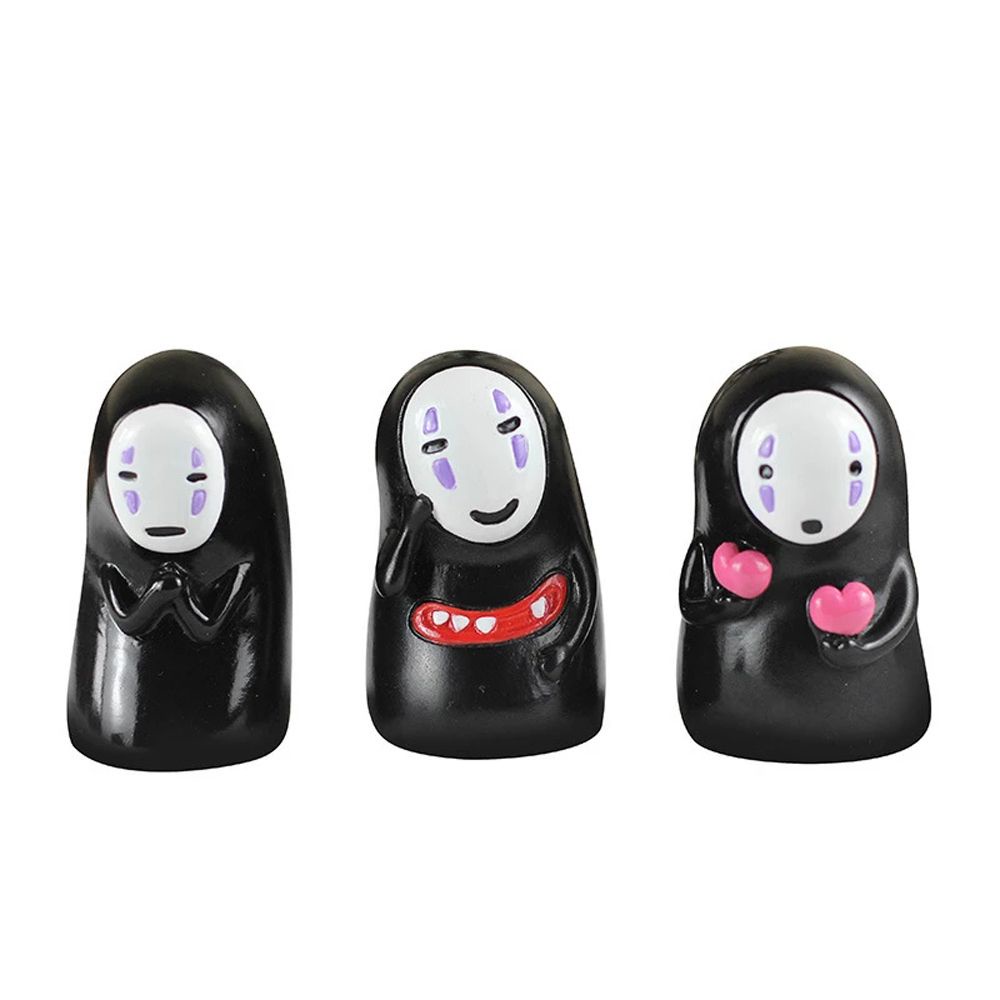 Needway  Japan Anime Anime Spirited Away Home Decor Faceless Man No Face Man Figure Collection Model Figure Toys Model Toy Toy Gifts Collection Gifts Gost Action Figure