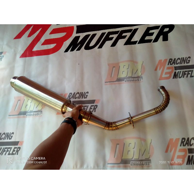 Knalpot Custom Nmax Bahan Stenlis Stel