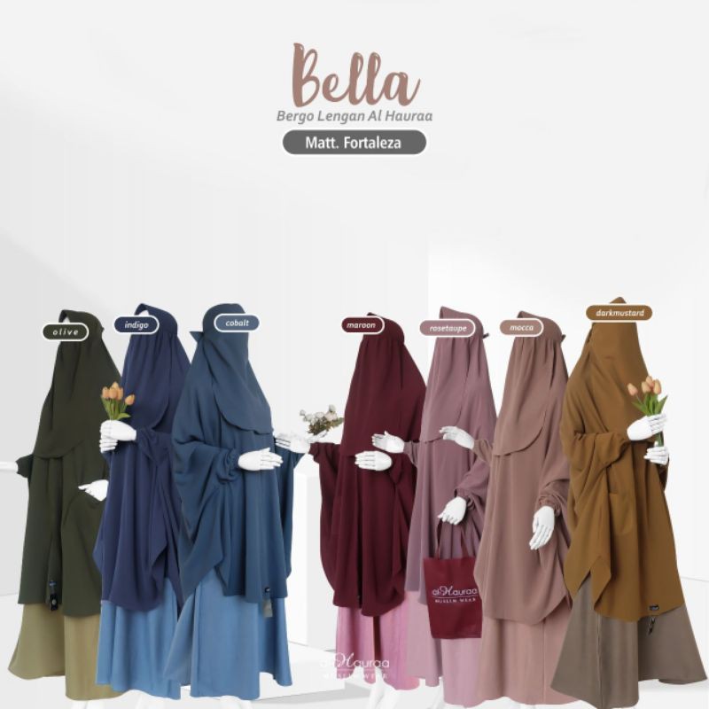Bergo lengan Bella Al-hauraa