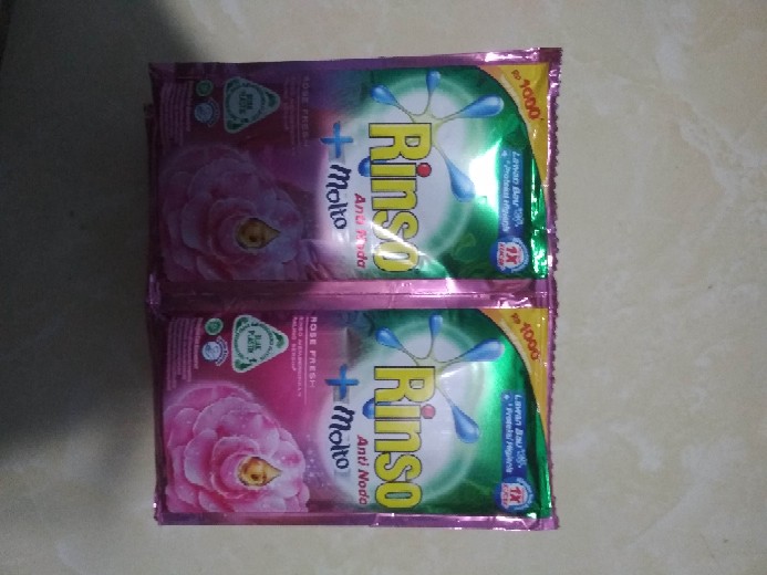 Rinso Cair 42ml Renceng Isi 12pc