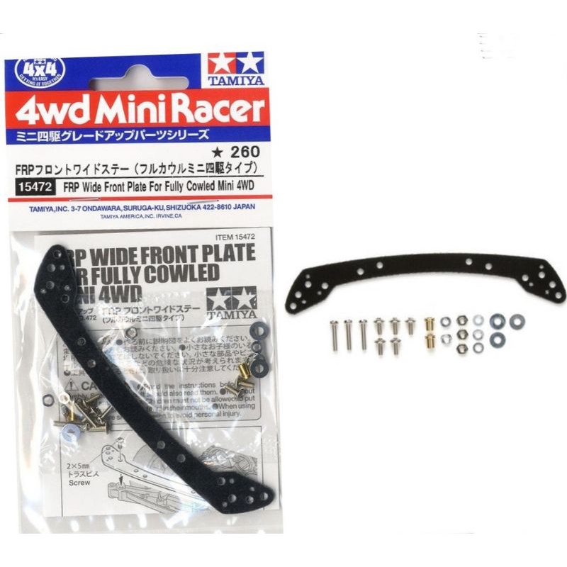 TAMIYA 15472 FRP WIDE FRONT PLATE FOR FULLY COWLED